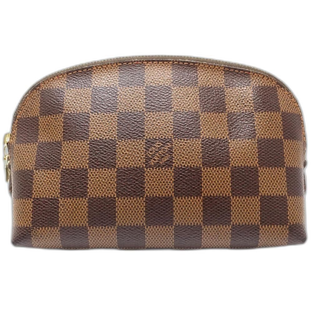 LOUIS VUITTON Authentic Brown Damier Pochette Pouch - Picture 2 of 12
